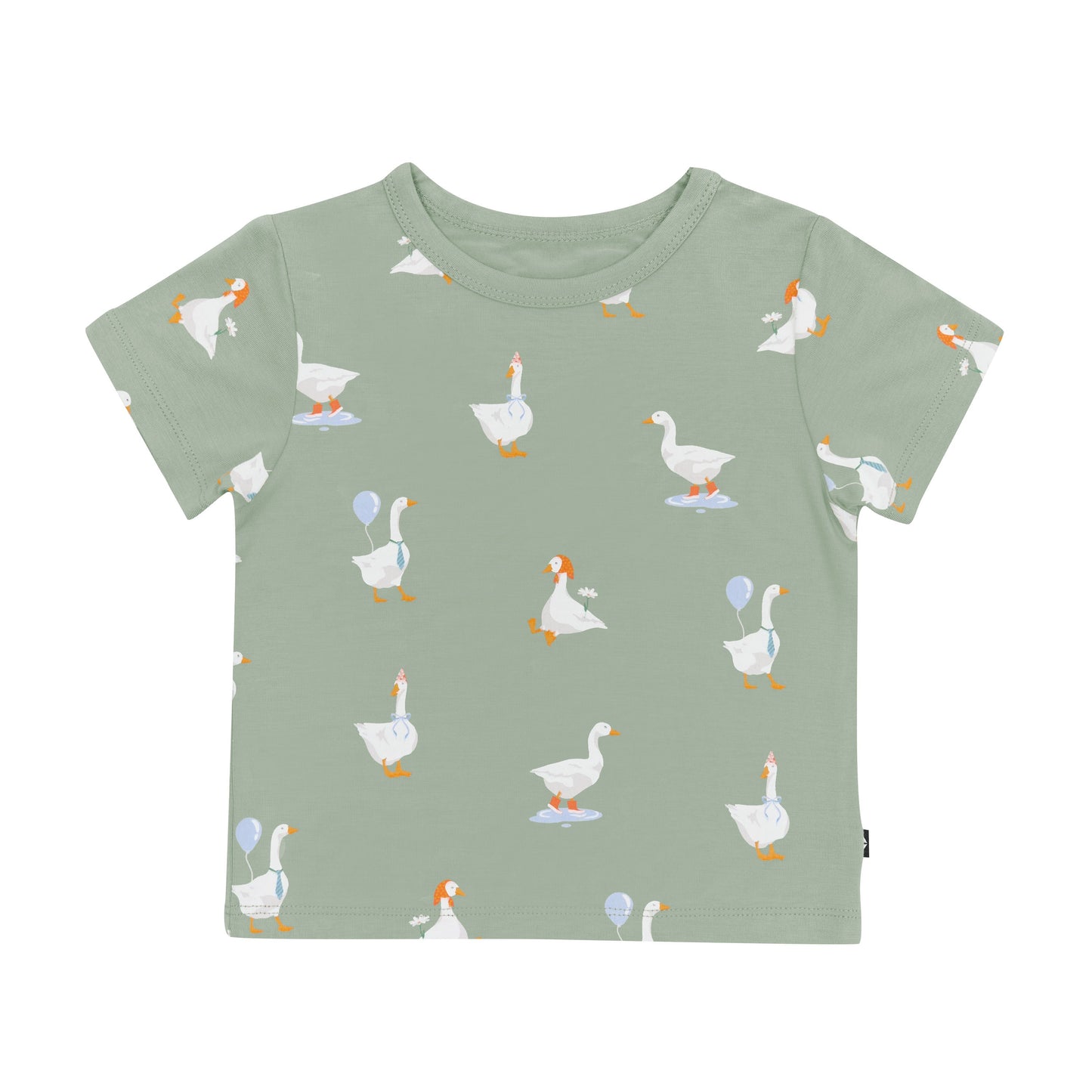 Toddler Basic Tee in Silly Goose