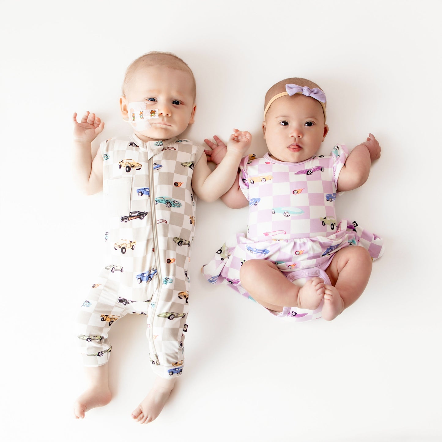 Zippered Sleeveless Romper in Fast and Fierce